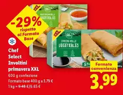 Chef Select - Involtini Primavera Xxl Chef Select - Involtini Primavera Xxl