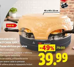 Silvercrest Kitchen Tools - Forno Elettrico Per Pizza