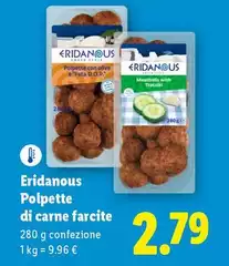 Eridanous - Polpette Di Carne Farcite Eridanous - Polpette Di Carne Farcite