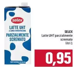 Selex - Latte UHT Parzialmente Scremato Selex - Latte UHT Parzialmente Scremato
