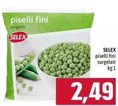 Selex - Piselli Fini Surgelati Selex - Piselli Fini Surgelati