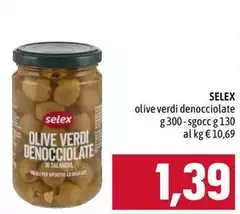 Selex - Olive Verdi Denocciolate Selex - Olive Verdi Denocciolate