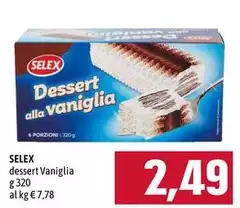 Selex - Dessert Vaniglia