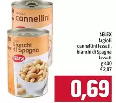 Selex - Fagioli Cannellini Lessati