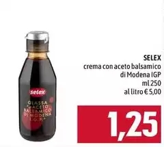 Selex - Crema Con Aceto Balsamico Di Modena IGP Selex - Crema Con Aceto Balsamico Di Modena IGP