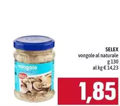 Selex - Vongole Al Naturale Selex - Vongole Al Naturale