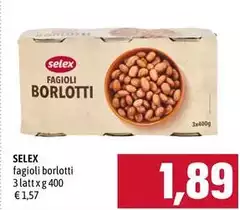 Selex - Fagioli Borlotti Selex - Fagioli Borlotti
