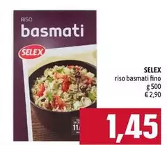 Selex - Riso Basmati Fino Selex - Riso Basmati Fino