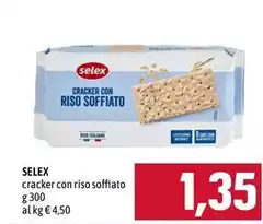 Selex - Cracker Con Riso Soffiato Selex - Cracker Con Riso Soffiato