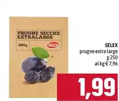 Selex - Prugne Extra Large Selex - Prugne Extra Large
