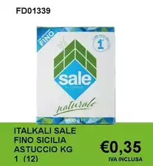 Italkali - Sale Fino Sicilia Astuccio Italkali - Sale Fino Sicilia Astuccio