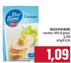 Selex - Vivi Bene Crackers Selex - Vivi Bene Crackers