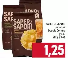 Saper di sapori - Patatine Doppia Cottura Saper di sapori - Patatine Doppia Cottura