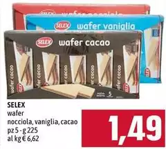Selex - Wafer Nocciola Selex - Wafer Nocciola