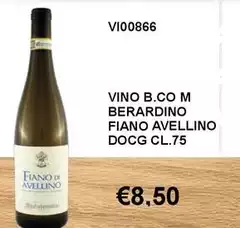 Vino B.co M Fiano Avellino DOCG