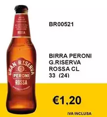 Peroni - Birra G . Riserva Rossa Cl Peroni - Birra G . Riserva Rossa Cl