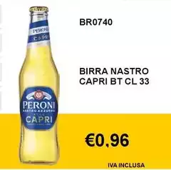 Peroni - Birra Nastro Capri Peroni - Birra Nastro Capri