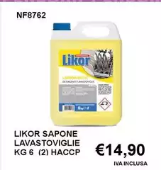 Likor - Sapone Lavastoviglie Likor - Sapone Lavastoviglie