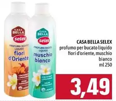 Selex - Profumo Per Bucato Liquido Fiori D'oriente, Muschio Bianco