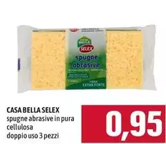 Bella - Spugne Abrasive In Pura Cellulosa Doppio Uso 3 Pezzi Bella - Spugne Abrasive In Pura Cellulosa Doppio Uso 3 Pezzi
