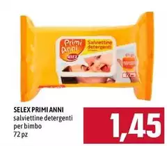 Selex - Primi Anni Salviettine Detergenti Per Bimbo Selex - Primi Anni Salviettine Detergenti Per Bimbo