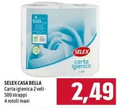 Selex - Casa Bella Carta Igienica Selex - Casa Bella Carta Igienica
