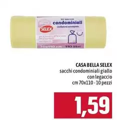 Selex - Casa Bella Sacchi Condominiali Giallo Selex - Casa Bella Sacchi Condominiali Giallo