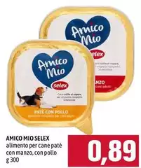 Selex - Alimento Per Cane Pate Con Manzo Selex - Alimento Per Cane Pate Con Manzo