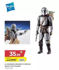 Hasbro - Il Mandaloriano E Grogu 28cm Con Suoni