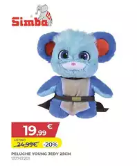 Simba - Peluche Young Jedy 25Cm Simba - Peluche Young Jedy 25Cm