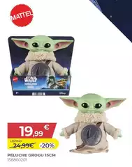 Mattel - Peluche Grogu 15Cm Mattel - Peluche Grogu 15Cm