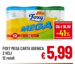 Foxy - Mega Carta Igienica 