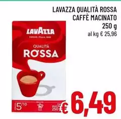 Lavazza - Qualità Rossa Caffè Macinato Lavazza - Qualità Rossa Caffè Macinato