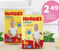 Huggies - Unistar Flash Pannolini Huggies - Unistar Flash Pannolini