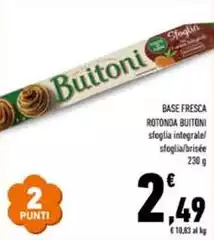 Buitoni - Base Fresca Rotonda Buitoni - Base Fresca Rotonda