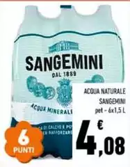 Sangemini - Acqua Naturale Sangemini - Acqua Naturale