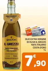 Costa d'Oro - Olio Extra Vergine Di Oliva Il Grezzo 100% Italiano