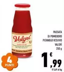 Valgri - Passata Di Pomodoro Piennolo Vesuvio Valgri - Passata Di Pomodoro Piennolo Vesuvio