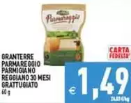 Granterre - Parmareggio Parmigiano Reggiano 30 Mesi Grattugiato