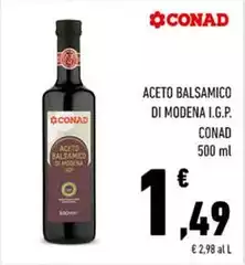 Conad - Aceto Balsamico Di Modena I.G.P. Conad - Aceto Balsamico Di Modena I.G.P.