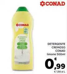 Conad - Detergente Cremoso