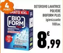 Bioform - Detersivo Lavatrice Polvere Plus