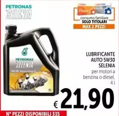 Petronas - Lubrificante Auto 5W30 Selenia