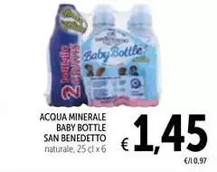 San Benedetto - Acqua Minerale Baby Bottle