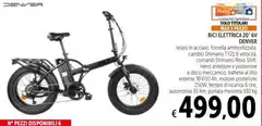 Denver - Bici Elettrica 20" 6V Denver - Bici Elettrica 20" 6V