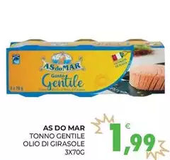 Asdomar - Tonno Gentile Olio Di Girasole
