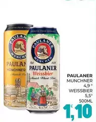 Paulaner - Munchner 4,9 Weissbier 5,5°