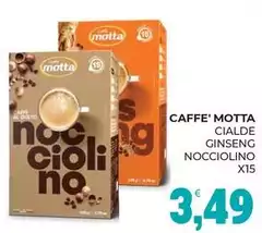 Caffè motta - Cialde Ginseng Nocciolino