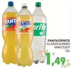 Fanta - /Sprite Classica/Zero Fanta - /Sprite Classica/Zero