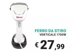 Girmi - Ferro Da Stiro Verticale 1700W Girmi - Ferro Da Stiro Verticale 1700W